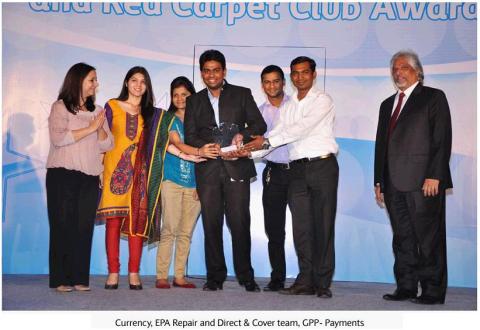 Best Team Award presentation